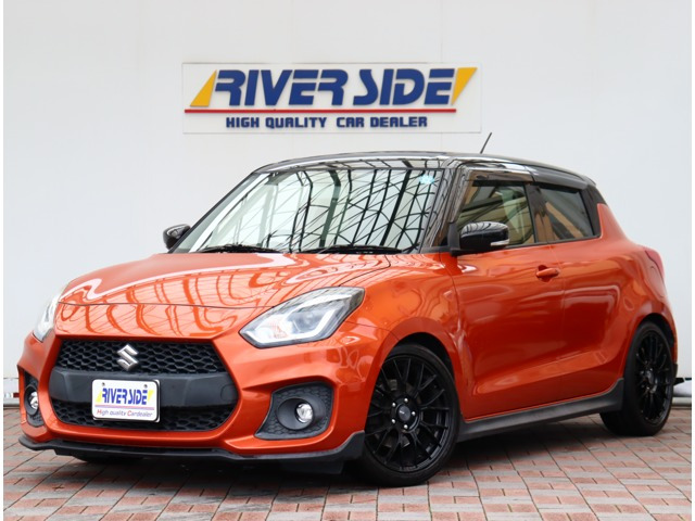 スイフト 1.4 スポーツ HKSマフラー 車高調 エンケイ17AW