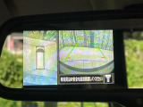 【アラウンドビューモニター】専用のカメラにより、上から見下ろしたような視点で360度クルマの周囲を確認することができます☆死角部分も確認しやすく、狭い場所での切り返しや駐車もスムーズに行えます。