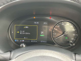 視認性の良いシンプルなメーターです。