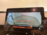 バックギアに入れると、このように後方が映し出されます!最終確認はご自身の目と耳で必ず行ってください!安全第一で♪