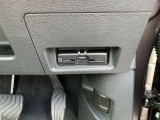 ビルトインタイプのETCです。スッキリしていますね。納車時にはセットアップいたしますので、すぐにお使いいただけます。
