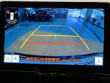 バックモニター装備!駐車時等に活躍♪ ガイドライン付きで、自信が無くても O.K♪ 一度体験すると、無くてはならないものですよ☆