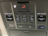 運転席天井部のサテライトスイッチです。