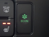 エンジン、エアコンなどを制御し低燃費な『ECONモード』に、また走りを楽しみたいとき、空調など快適性を重視したいときにはスイッチOFFで通常モードに切り替えができます!