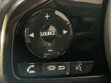ステアリングリモコンは、運転中でも簡単に音量調整やチャンネル変更もできます!わき見運転防止にもつながるので安心です♪