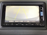 便利な3ビュー切り替え、ガイド線表示付きのバックカメラです。後退時、後方の視界をサポートします