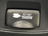 【1500Wアクセサリーコンセント】消費電力1500Wまでの家電が使えます。キャンプやスポーツ・アウトドアでのアクティビティはもちろん、災害・停電の際に大活躍♪