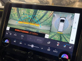 【パノラミックビューモニター】専用のカメラにより、上から見下ろしたような視点で360度クルマの周囲を確認することができます☆死角部分も確認しやすく、狭い場所での切り返しや駐車もスムーズに行えます。