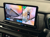 マルチビューカメラシステム搭載で駐車が苦手な方も全方向を確認しながらの駐車が可能です!カメラは選択可能でフロントだけサイドだけ等便利にご使用いただけます!