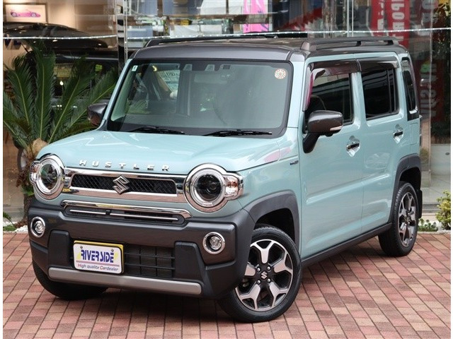 ハスラー J スタイルII ターボ 純正9型ナビ 全方位カメラ 前後ドラレコ