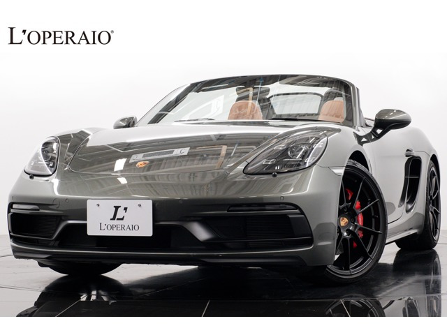 718ボクスター GTS 4.0 6MT 1オーナーアベンチュリングリーンメタ