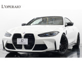 BMWM4コンペティションが入庫いたしました。走行距離は0.9万キロと慣らし走行を終えたコンディションも良好のお車となっております。
