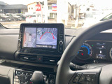 上空から見下ろしたような表示で車両感覚のつかみやすい『アラウンドビューモニター』に移動物検知警報(MOD)があり更に安心です。