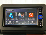 【ナビ】 遠出も安心♪音楽やテレビなどの機能も充実しています。