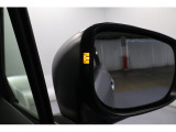 リヤヴィークルデティクション装備!斜め後方から接近する車を光りと音で警告!