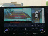 パノラミックビューモニター付きです。運転席からの目視だけでは見にくい、車両周辺の状況をリアルタイムでしっかり確認出来ます