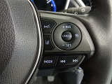 ステアリング右側には、運転支援機能を手元で操作できるスイッチ類を配置しています