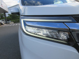 明るいLEDヘッドライトで、夜道も安心して運転して頂けます。