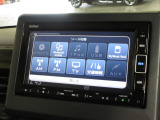 ナビゲーションは純正メモリーナビ(VXM-224VFi)を装着しております。AM、FM、CD、DVD再生、Bluetooth、音楽録音再生、フルセグTVがご使用いただけます。