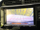 【バックカメラ】駐車時に後方がリアルタイム映像で確認できます。大型商業施設や立体駐車場での駐車時や、夜間のバック時に大活躍!運転スキルに関わらず、今や必須となった装備のひとつです!