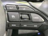 【レーダークルーズコントロール】高速道路での長距離走行が楽に!!自動で速度を保つクルーズコントロールが、衝突軽減システムと連携し、前方の車両を感知して車間を保つように速度調節してくれます!!