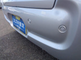 バックソナー装備でバックでの駐車も安心です