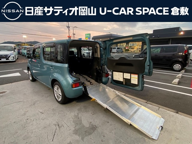 キューブ 1.5 15S チェアキャブ スロープタイプ ベンチシートタイプ