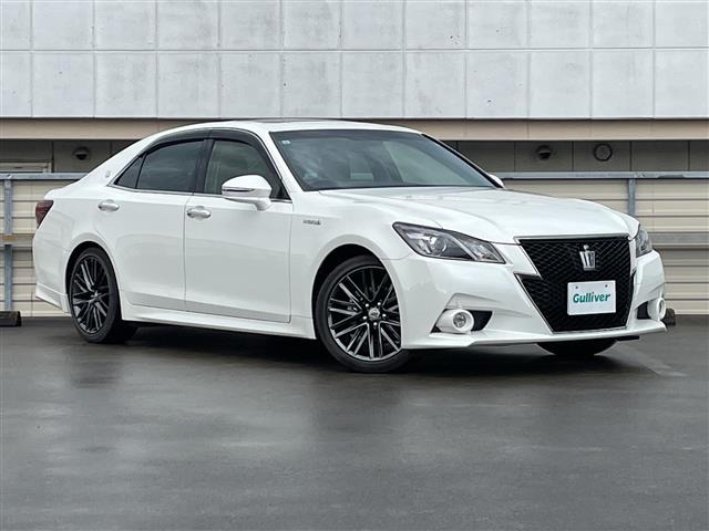 クラウンアスリート ハイブリッド 2.5 S ブラックスタイル 本革シート サンルーフ