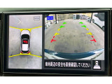 アラウンドビューモニター装備☆上から見たような画面で車庫入れも縦列駐車も安心です_(._.)_