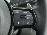 ◆アダプティブクルーズコントロール◆予め設定した車速内でクルマが自動的に加減速。前走車との適切な車間距離を維持しながら追従走行します。【LKAS】車線維持支援システムでステアリング操作を支援。
