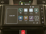 いまや必須装備「ナビゲーション」搭載!知らない場所にスイスイッとドライブ。もう、これなしではハンドルを握れませんね!でも運転中の操作は危険ですのでご注意ですね☆