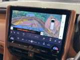 【パノラミックビューモニター】専用のカメラにより、上から見下ろしたような視点で360度クルマの周囲を確認することができます☆死角部分も確認しやすく、狭い場所での切り返しや駐車もスムーズに行えます。