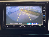 バックモニター付きで、車庫入れやバック時の後方確認をサポート。