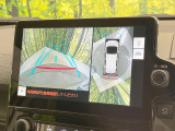 【パノラミックビューモニター】専用のカメラにより、上から見下ろしたような視点で360度クルマの周囲を確認することができます☆死角部分も確認しやすく、狭い場所での切り返しや駐車もスムーズに行えます。