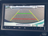 【 バックカメラ 】駐車が苦手な方でも映像で後方の安全確認もしっかり♪見えない死角の部分や距離感などモニター確認することが可能です!