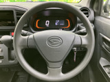 握りやすい形状で、運転操作をサポートします。操作しやすい位置に配置されたスイッチ類も使い勝手が良いのが特徴です。