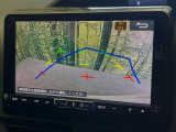 【バックカメラ】駐車時に後方がリアルタイム映像で確認できます。大型商業施設や立体駐車場での駐車時や、夜間のバック時に大活躍!運転スキルに関わらず、今や必須となった装備のひとつです!