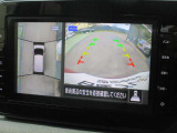 周囲の状況が分かるアラウンドビューモニター搭載。苦手な縦列駐車もこれがあれば安心ですね。