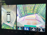 【全方位モニター用カメラ】専用のカメラにより、上から見下ろしたような視点で360度クルマの周囲を確認することができます☆死角部分も確認しやすく、狭い場所での切り返しや駐車もスムーズに行えます。