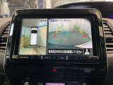 アラウンドビューモニターで、車庫入れも安心です