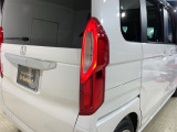 視認性がいいテールランプ。後続車にも存在をアピール。