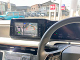 上空から見下ろしたような表示で車両感覚のつかみやすい『アラウンドビューモニター』に移動物検知警報(MOD)があり更に安心です。