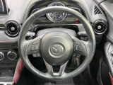 【ステアリングスイッチ】運転中、前方から目線をそらすことなく、オーディオ等の操作が可能な便利機能!安心&快適なドライブを演出してくれます♪