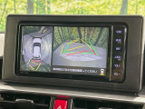 【パノラミックビューモニター】専用のカメラにより、上から見下ろしたような視点で360度クルマの周囲を確認することができます☆死角部分も確認しやすく、狭い場所での切り返しや駐車もスムーズに行えます。
