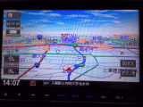 ナビゲーション装備。多彩な機能で快適ドライブをアシスト。オーディオ機能も充実していますね。