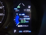 メーター内インフォメーション