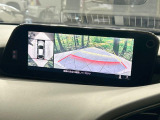 【360&deg;ビューモニター】専用のカメラにより、上から見下ろしたような視点で360度クルマの周囲を確認することができます☆死角部分も確認しやすく、狭い場所での切り返しや駐車もスムーズに行えます。