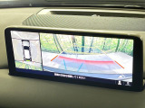 【360&deg;ビューモニター】専用のカメラにより、上から見下ろしたような視点で360度クルマの周囲を確認することができます☆死角部分も確認しやすく、狭い場所での切り返しや駐車もスムーズに行えます。