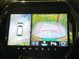 【全方位モニター用カメラ】専用のカメラにより、上から見下ろしたような視点で360度クルマの周囲を確認することができます☆死角部分も確認しやすく、狭い場所での切り返しや駐車もスムーズに行えます。