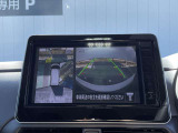 上から車を見下ろしたような画面が駐車をサポート、運転が苦手な方でも安心してお使い頂けます!!